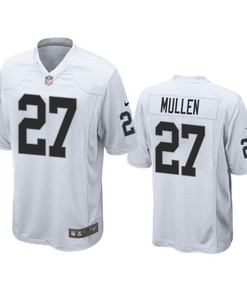 Oakland Raiders Trayvon Mullen 2019 Nfl Draft White Game Jersey - Robokeg
