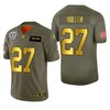 Oakland Raiders Trayvon Mullen 2019 Salute To Service Nfl 100 Mens Jersey Metallic - Robokeg