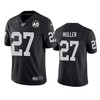 Oakland Raiders Trayvon Mullen Black 60th Anniversary Vapor Limited Jersey - Robokeg