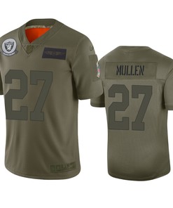 Oakland Raiders Trayvon Mullen Camo 2019 Salute To Service Limited Jersey - Robokeg