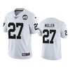 Oakland Raiders Trayvon Mullen White 60th Anniversary Vapor Limited Jersey - Robokeg