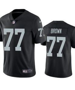 Oakland Raiders Trent Brown Black Vapor Limited Jersey - Robokeg