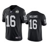 Oakland Raiders Tyrell Williams Black 60th Anniversary Vapor Limited Jersey - Robokeg