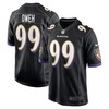 Odafe Oweh Baltimore Ravens Game Jersey - Black Nfl - Robokeg