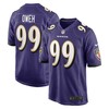 Odafe Oweh Baltimore Ravens Game Jersey - Purple Nfl - Robokeg