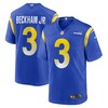 Odell Beckham Jr Los Angeles Rams Game Jersey Royal Nfl - Robokeg