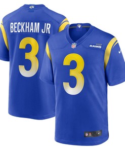 Odell Beckham Jr Los Angeles Rams Game Jersey Royal Nfl - Robokeg