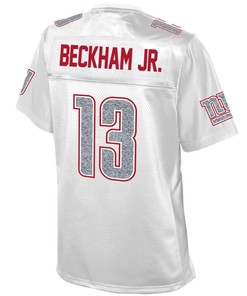 Odell Beckham Jr New York Giants Nfl Pro Line Womens White Out Fashion Jersey - White - Robokeg