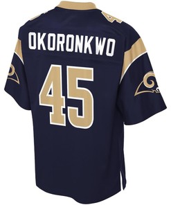 Ogbonnia Okoronkwo Los Angeles Rams Nfl Pro Line Player Jersey - Navy - Robokeg