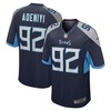 Ola Adeniyi Tennessee Titans Game Jersey - Navy Nfl - Robokeg
