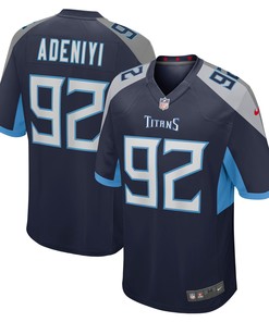 Ola Adeniyi Tennessee Titans Game Jersey - Navy Nfl - Robokeg