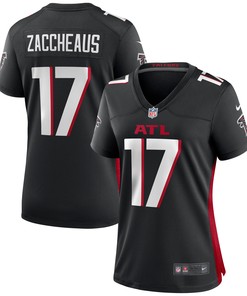 Olamide Zaccheaus Atlanta Falcons Womens Game Jersey - Black Nfl - Robokeg
