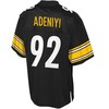Olasunkanmi Adeniyi Pittsburgh Steelers Nfl Pro Line Player Jersey - Black - Robokeg