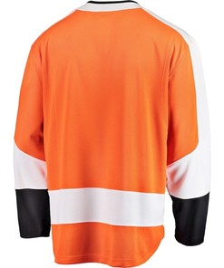 Oliver Bonk #59 Philadelphia Flyers 2023 NHL Draft Home Men Jersey - Orange - Robokeg