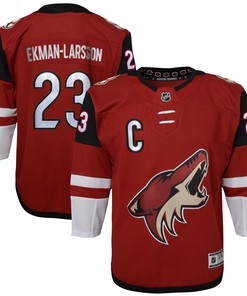 Oliver Ekman-larsson Arizona Coyotes 2020/21 Home Premier Player Jersey - Garnet Nhl - Robokeg