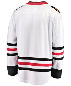Oliver Moore #41 Chicago Blackhawks 2023 NHL Draft Away Men Jersey - White - Robokeg