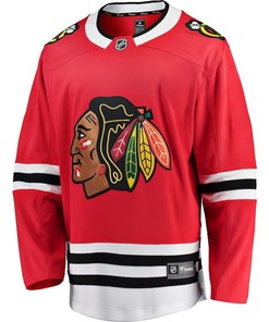 Oliver Moore #41 Chicago Blackhawks 2023 NHL Draft Home Men Jersey - Red - Robokeg
