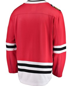 Oliver Moore #41 Chicago Blackhawks 2023 NHL Draft Home Men Jersey - Red - Robokeg