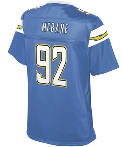 On Mebane Los Angeles Chargers Nfl Pro Line Womens Alternate Player Jersey - Powder Blue - Robokeg