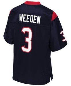 On Weeden Houston Texans Nfl Pro Line Youth Player Jersey - Navy - Robokeg