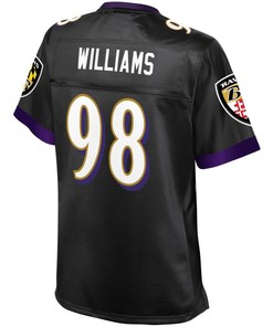 On Williams Baltimore Ravens Nfl Pro Line Womens Alternate Player Jersey - Black - Robokeg