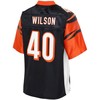On Wilson Cincinnati Bengals Nfl Pro Line Player Jersey - Black - Robokeg
