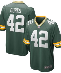 Oren Burks Green Bay Packers Game Jersey - Green Nfl - Robokeg