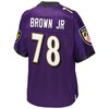 Orlando Brown Jr Baltimore Ravens Nfl Pro Line Player Jersey - Purple - Robokeg