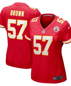 Orlando Brown Kansas City Chiefs Womens Game Jersey - Red Nfl - Robokeg