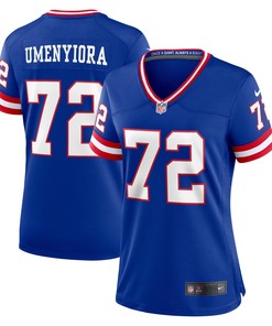 Osi Umenyiora New York Giants Womens Classic Retired Player Game Jersey - Royal Nfl - Robokeg