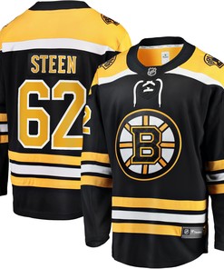 Oskar Steen Boston Bruins Fanatics Branded Home Breakaway Player Jersey - Black Nhl - Robokeg