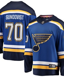 Oskar Sundqvist St. Louis Blues Fanatics Branded Home Breakaway Player Jersey - Blue Nhl - Robokeg