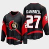 Ottawa Senators 2022 Dylan Gambrell 27 Special Edition 2.0 Black Jersey Breakaway Player - Robokeg