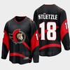 Ottawa Senators 2022 Tim Stuetzle 18 Special Edition 2.0 Black Jersey Breakaway Player - Robokeg