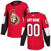 Ottawa Senators Adidas Authentic Custom Jersey Red Custom Jerseys Nhl - Robokeg