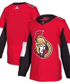 Ottawa Senators Adidas Home Authentic Blank Jersey - Red Nhl - Robokeg