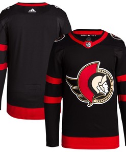 Ottawa Senators Adidas Home Primegreen Authentic Pro Blank Jersey - Black Nhl - Robokeg