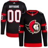 Ottawa Senators Adidas Home Primegreen Authentic Pro Custom Jersey - Black Custom Jerseys Nhl - Robokeg