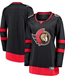 Ottawa Senators Fanatics Branded Womens 2020/21 Home Breakaway Jersey - Black Nhl - Robokeg
