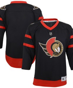 Ottawa Senators Home Replica Blank Jersey - Black Nhl - Robokeg