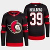 Ottawa Senators Magnus Hellberg 39 Black 2022-23 Home Jersey - Robokeg