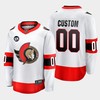 Ottawa Senators Mr. Melnyk Patch 00 Custom White Away 2022-23 Jersey Custom - Robokeg