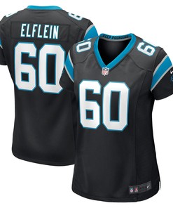 Pat Elflein Carolina Panthers Womens Game Jersey - Black Nfl - Robokeg