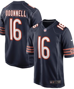 Pat Odonnell Chicago Bears Game Jersey - Navy Nfl - Robokeg