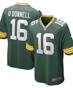 Pat Odonnell Green Bay Packers Game Player Jersey - Green Nfl - Robokeg
