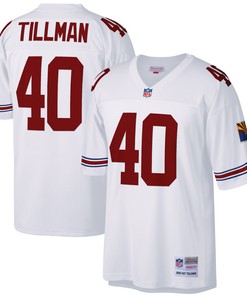 Pat Tillman Arizona Cardinals Mitchell And Ness Big And Tall 2000 Retired Player Replica Jersey White Nfl - Robokeg