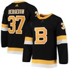 Patrice Bergeron Boston Bruins Adidas Alternate Authentic Player Jersey - Black Nhl - Robokeg