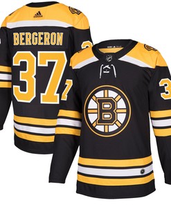 Patrice Bergeron Boston Bruins Adidas Authentic Player Jersey - Black Nhl - Robokeg