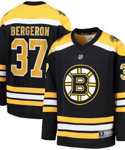 Patrice Bergeron Boston Bruins Fanatics Branded Replica Player Jersey - Black Nhl - Robokeg