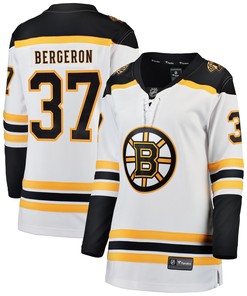 Patrice Bergeron Boston Bruins Fanatics Branded Womens Breakaway Player Jersey - White Nhl - Robokeg